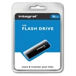 INTEGRAL USB 2.0 PENDRIVE 16GB FEKETE