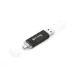 PLATINET PMFA16B AX-DEPO PENDRIVE MICROUSB/USB 2.0 16GB FEKETE