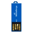 MEDIARANGE USB 2.0 PENDRIVE NANO PAPER-CLIP STICK 8GB KÉK MR975