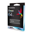 ADATA UE720 USB 3.2 GEN 2 (10Gbps) PENDRIVE 64GB (300/290 MB/s)