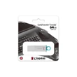 KINGSTON DATATRAVELER EXODIA USB 3.2 GEN 1 PENDRIVE 64GB FEHÉR