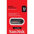 SANDISK USB 2.0 CRUZER SNAP PENDRIVE 32GB FEKETE