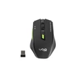 NATEC UGO MY-04 VEZETÉK NÉLKÜLI OPTIKAI EGÉR 2,4GHZ 1800DPI FEKETE