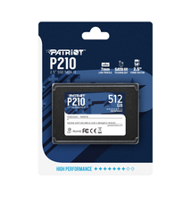 PATRIOT P210 2,5 COL MÉRETŰ SATA III 520/430 MB/s 7mm SSD MEGHAJTÓ 512GB