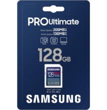 SAMSUNG PRO ULTIMATE (2023) SDXC 128GB CLASS 10 UHS-I U3 V30 200/130 MB/s