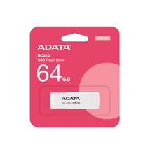 ADATA UC310 USB 3.2 GEN 1 PENDRIVE 64GB FEHÉR