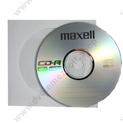 MAXELL CD-R 52X PAPÍRTOKBAN (10)