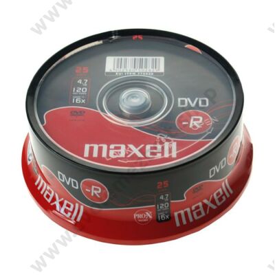 MAXELL DVD-R 16X CAKE (25)