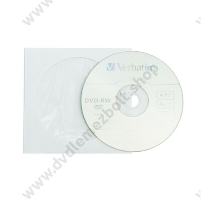 VERBATIM DVD-RW 4X PAPÍRTOKBAN (10)