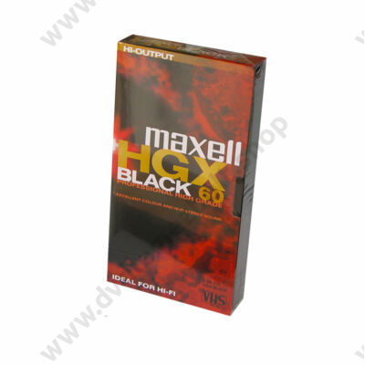 MAXELL VHS KAZETTA HGX BLACK 60 MIN
