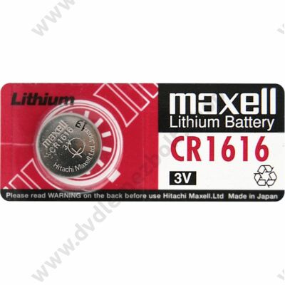 MAXELL CR1616 3V LÍTHIUM GOMBELEM