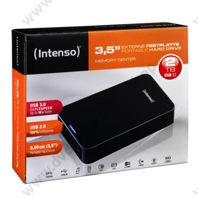 INTENSO USB 3.0 HDD 3,5 MEMORY CENTER 2TB