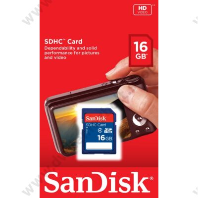 SANDISK SDHC 16GB CLASS 4