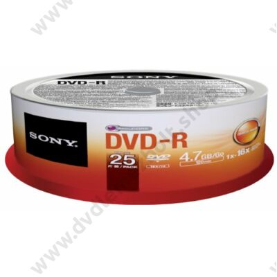 SONY DVD-R 16X CAKE (25)