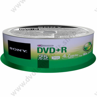 SONY DVD+R 16X CAKE (25)
