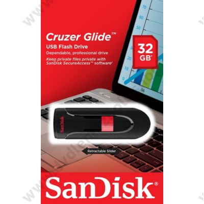 SANDISK USB 2.0 PENDRIVE CRUZER GLIDE 32GB