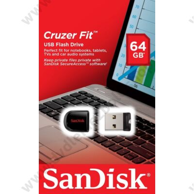 SANDISK USB 2.0 CRUZER FIT PENDRIVE 64GB