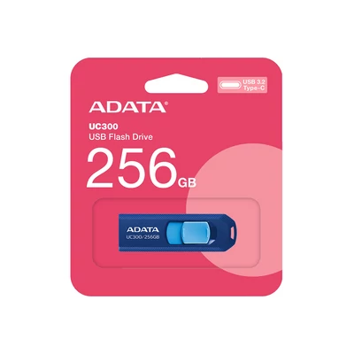 ADATA UC300 USB-C 3.2 GEN 1 PENDRIVE 256GB KÉK