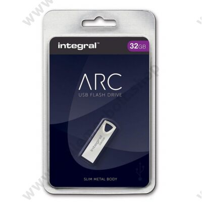 INTEGRAL ARC FÉMHÁZAS USB 2.0 PENDRIVE 32GB