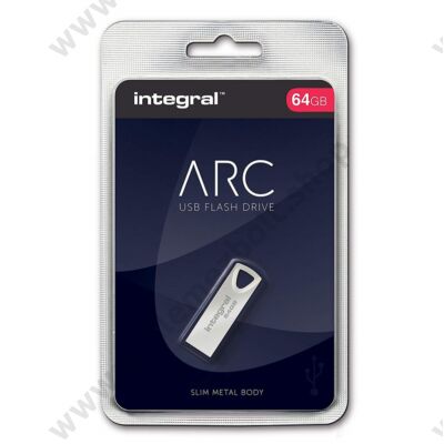 INTEGRAL ARC FÉMHÁZAS USB 2.0 PENDRIVE 64GB