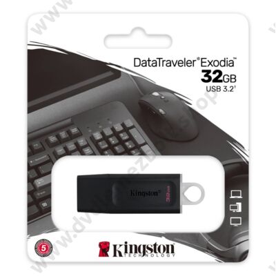 KINGSTON DATATRAVELER EXODIA USB 3.2 GEN 1 PENDRIVE 32GB