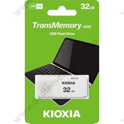 KIOXIA TRANSMEMORY U202 USB 2.0 PENDRIVE 32GB FEHÉR