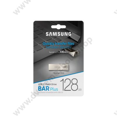 SAMSUNG BAR PLUS USB 3.1 PENDRIVE 128GB EZÜST