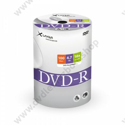 XLAYER DVD-R 16X SHRINK (100)